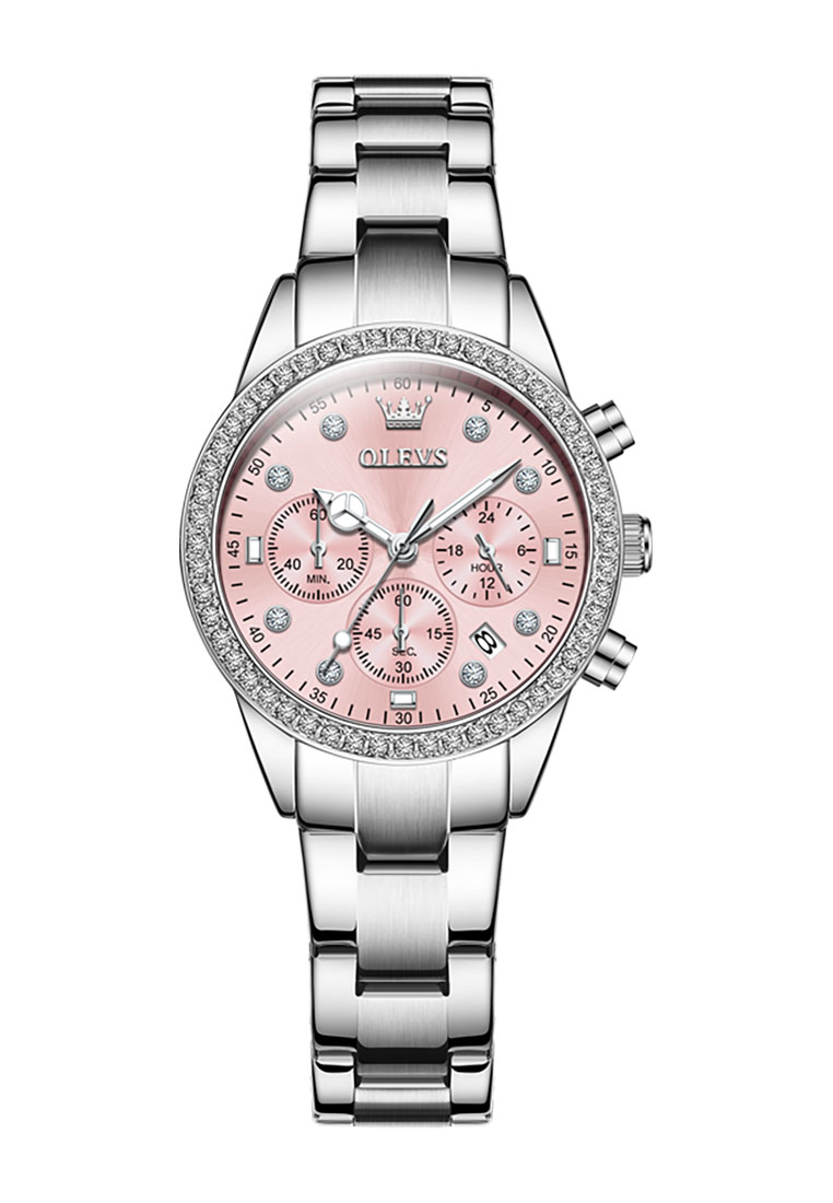 OLEVS Eluxe Women Stainless Quartz Watch