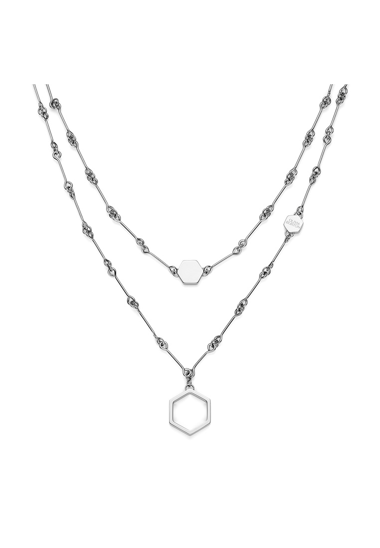 Olivia Burton HONEYCOMB CLASSIC Women's Bracelet STAINLESS STEEL Strap - Dial 24100305
