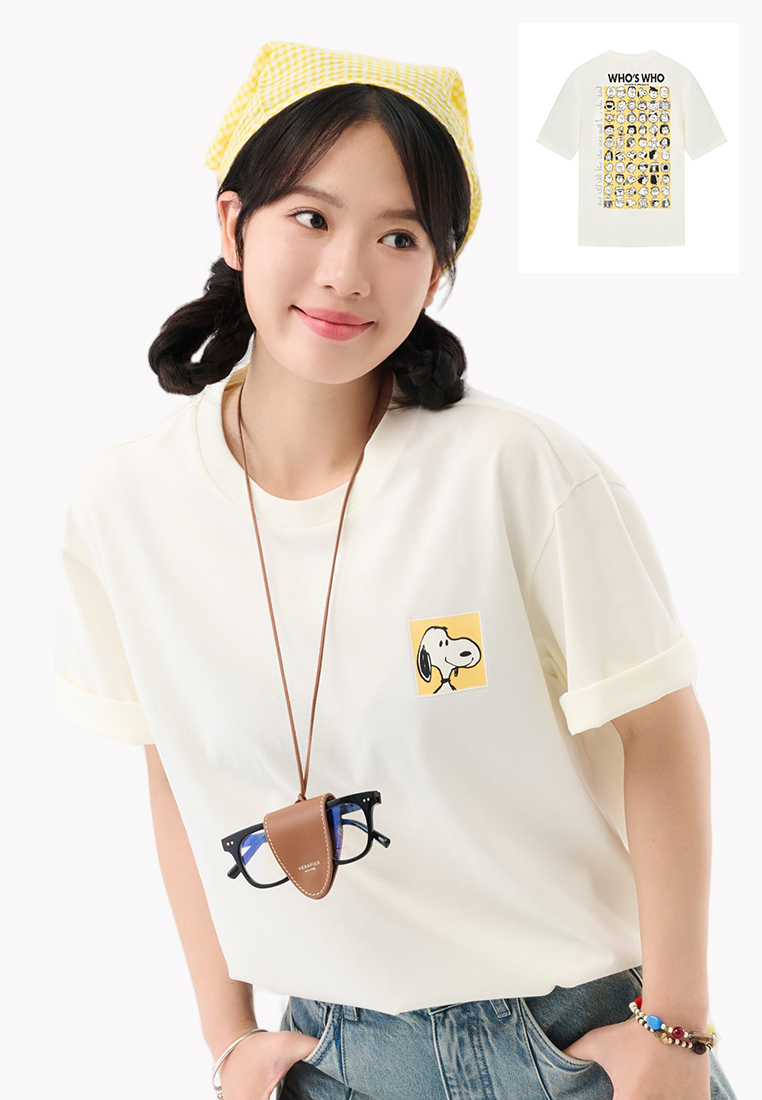 Palladium PALLADIUM x SNOOPY LOGO LOOSE FIT COTTON T-SHIRT