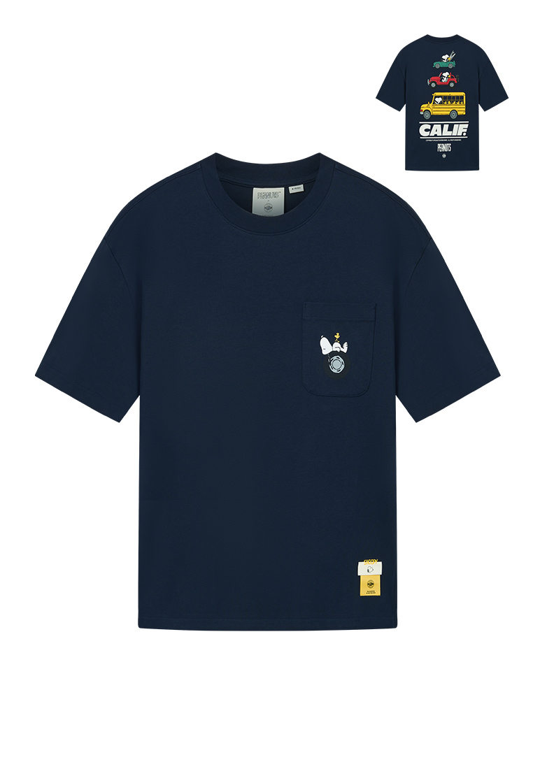 Palladium PALLADIUM x SNOOPY LOGO LOOSE FIT COTTON T-SHIRT