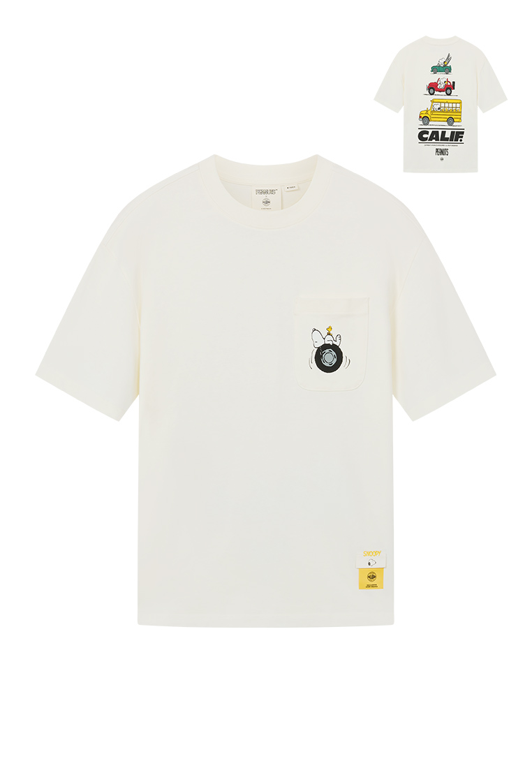 Palladium PALLADIUM x SNOOPY LOGO LOOSE FIT COTTON T-SHIRT