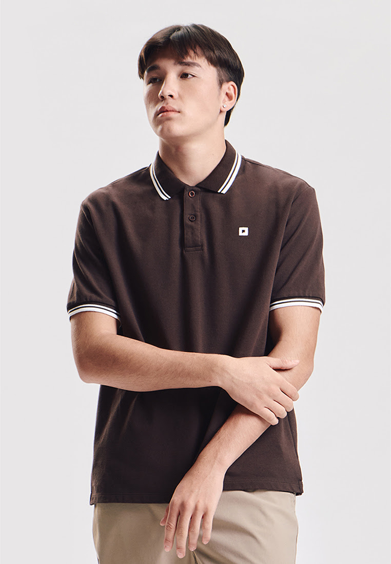 Penshoppe Essentials Comfort Polo with Tipping