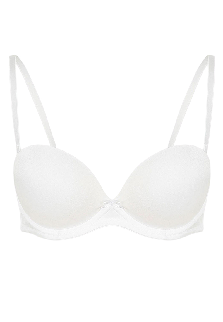 Penti Low-Cut Wow Strapless Push Up, Padded Underwired Bra