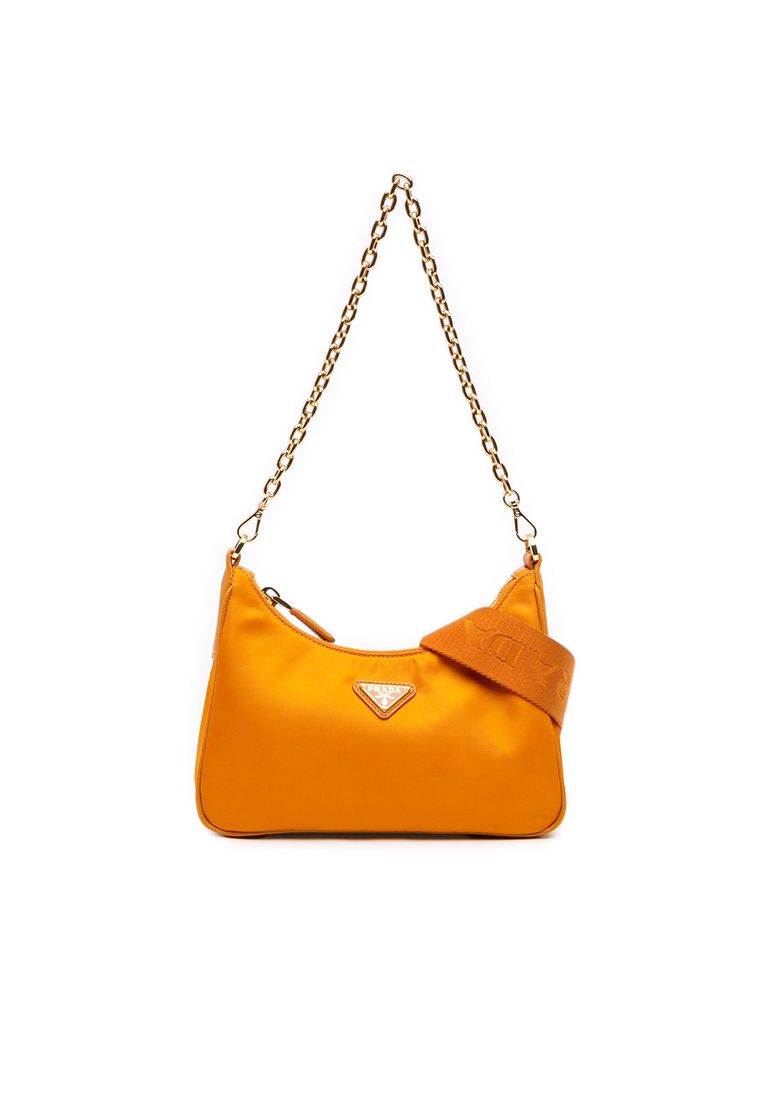 Prada Pre-Loved Prada Saffiano Trimmed Re Nylon Re Edition 2005 Satchel