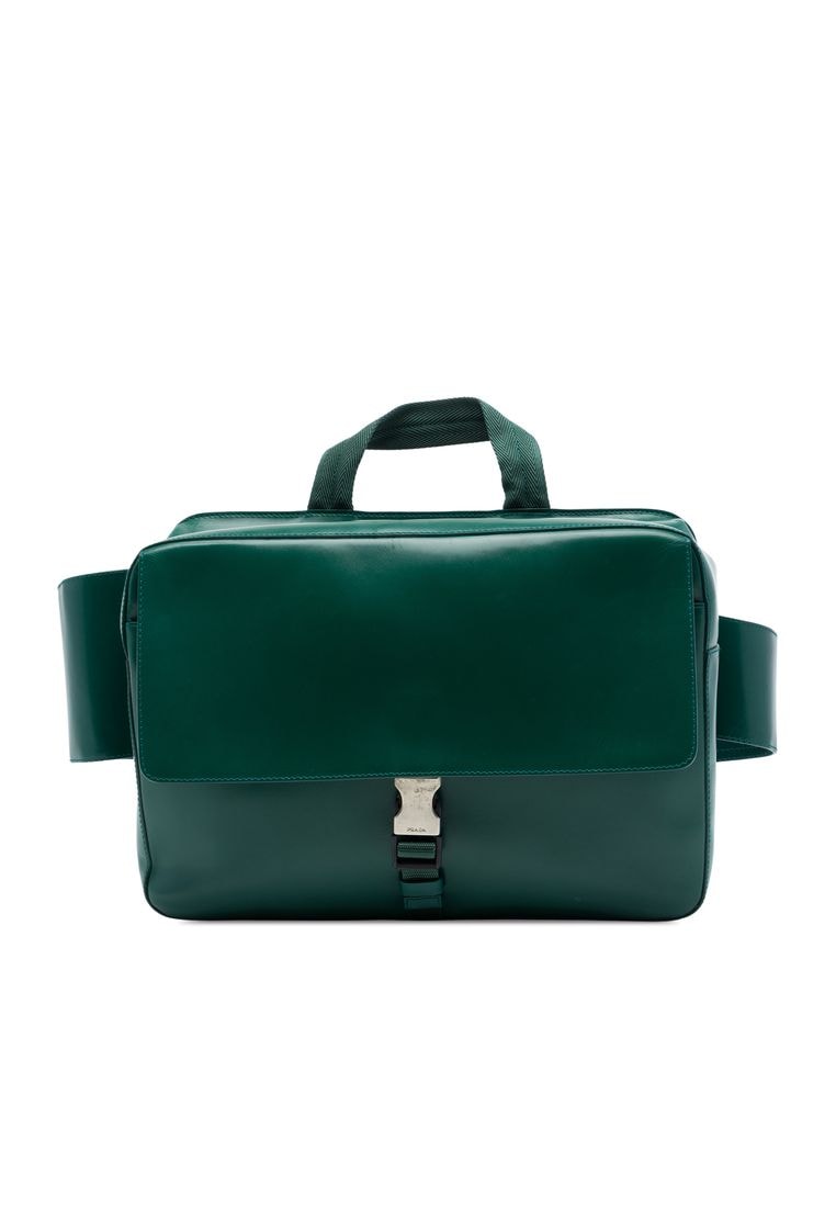 Prada Pre-Loved Prada Calfskin Convertible Belt Bag