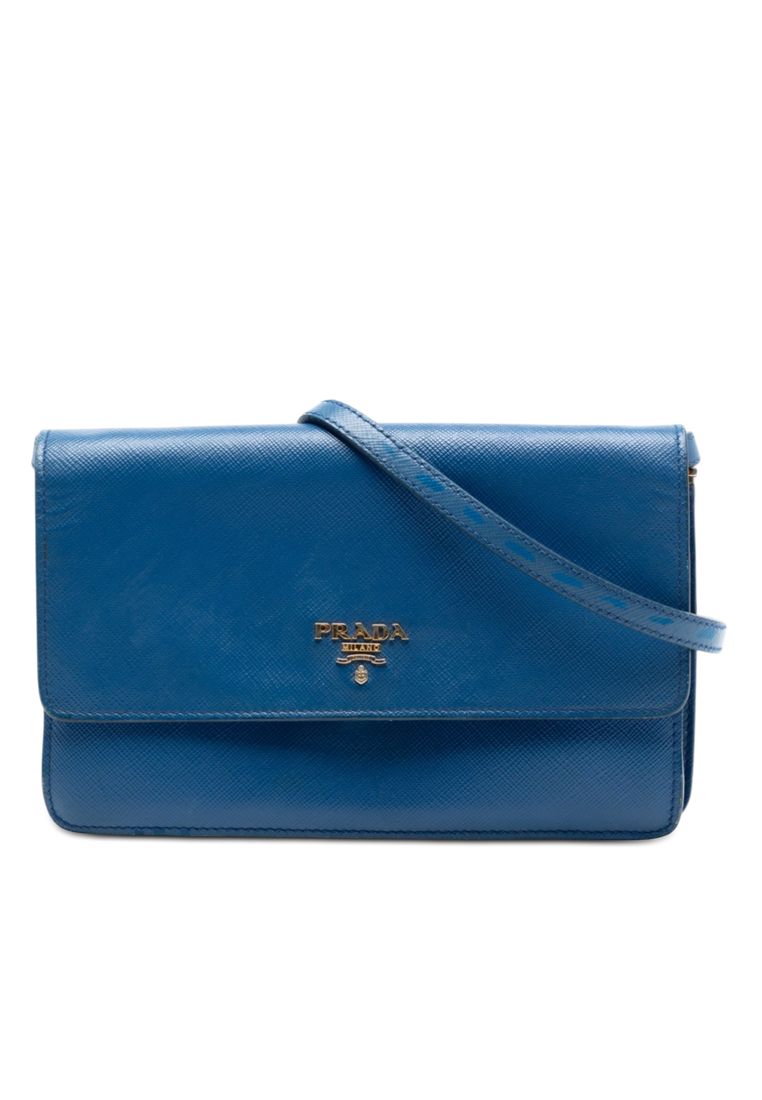 Prada Pre-Loved Prada Saffiano Wallet On Strap