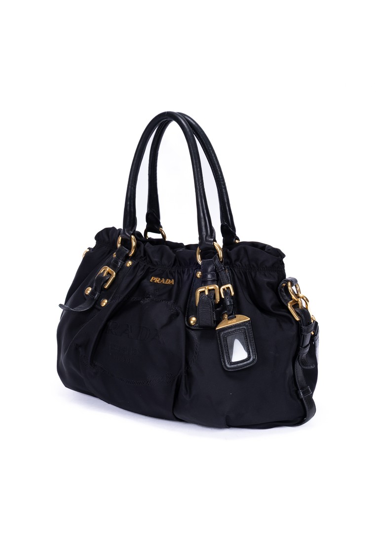 Prada Pre-Loved Tessuto Gaufre 2-Way Tote