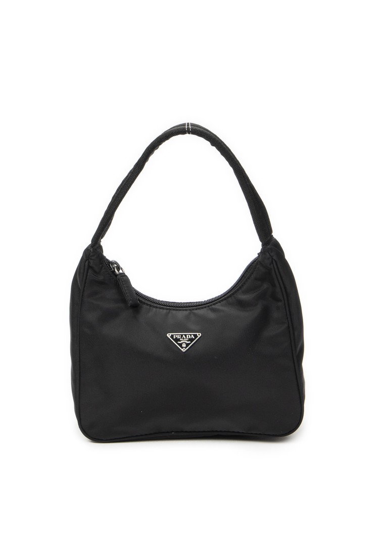 PRADA Pre-Loved Vintage Mini Zip Hobo