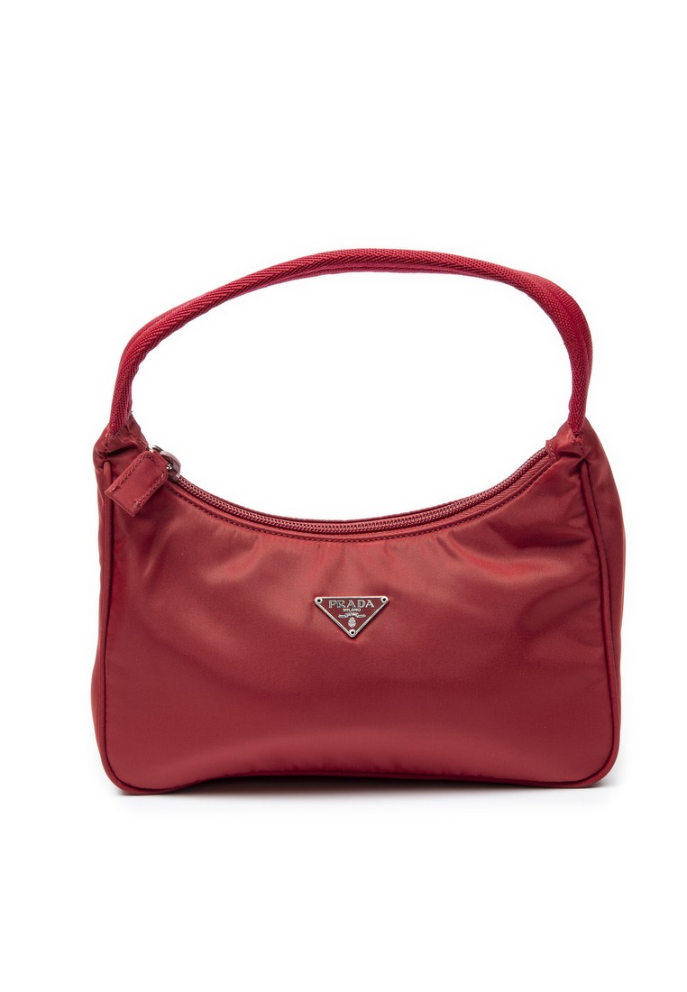 Prada Pre-Loved Vintage Mini Zip Hobo