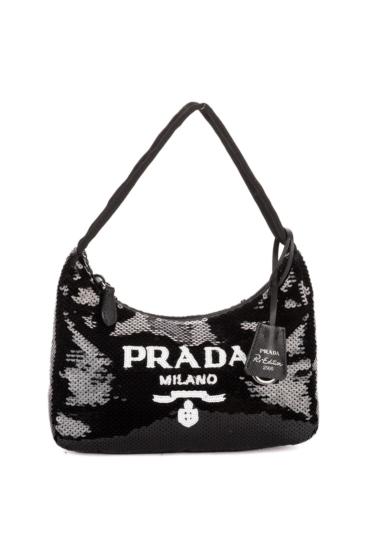 Prada Pre-Loved Re-Edition 2000 Sequinned Mini Bag