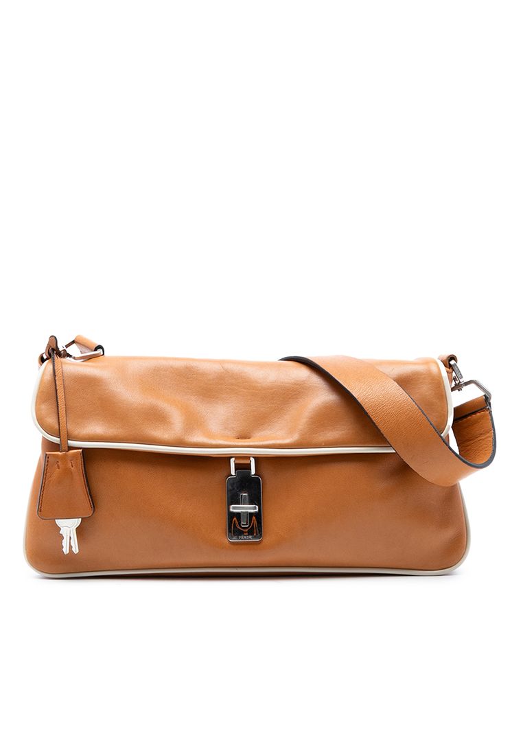 Prada Pre-Loved Prada Leather Shoulder Bag
