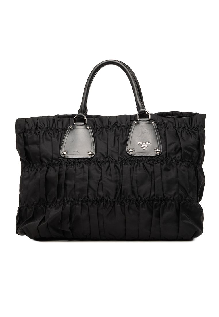 Prada Pre-Loved Prada Tessuto Gaufre Tote