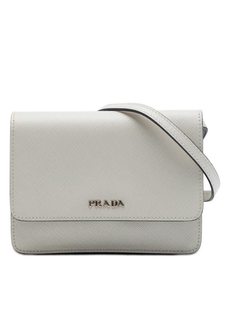 Prada Pre-Loved Prada Saffiano Wallet On Strap