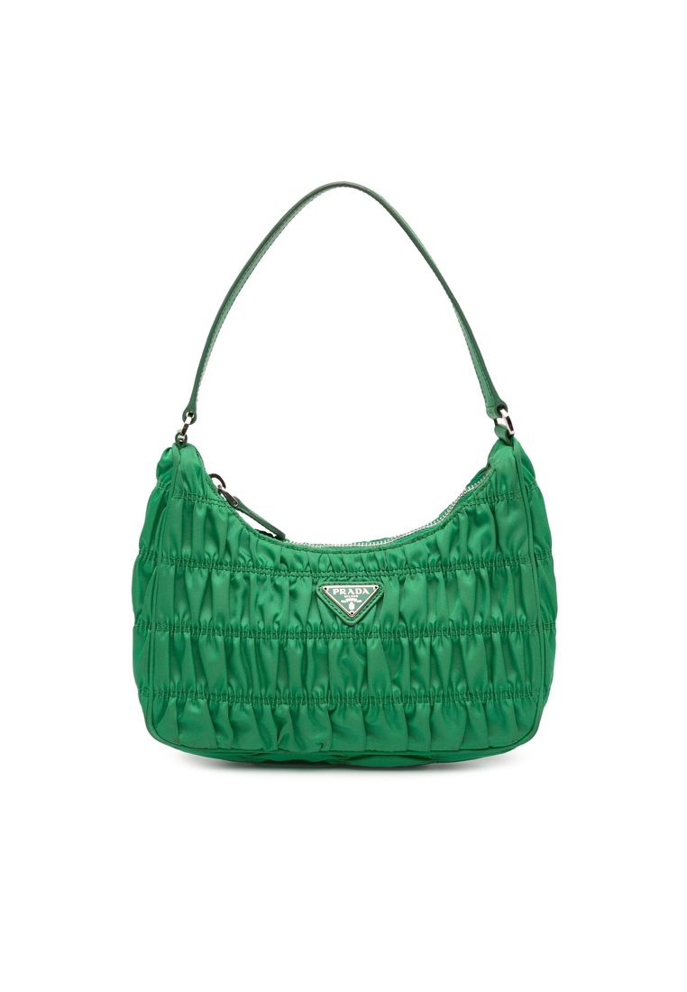 Prada Pre-Loved Prada Tessuto Gaufre Re Edition Shoulder Bag