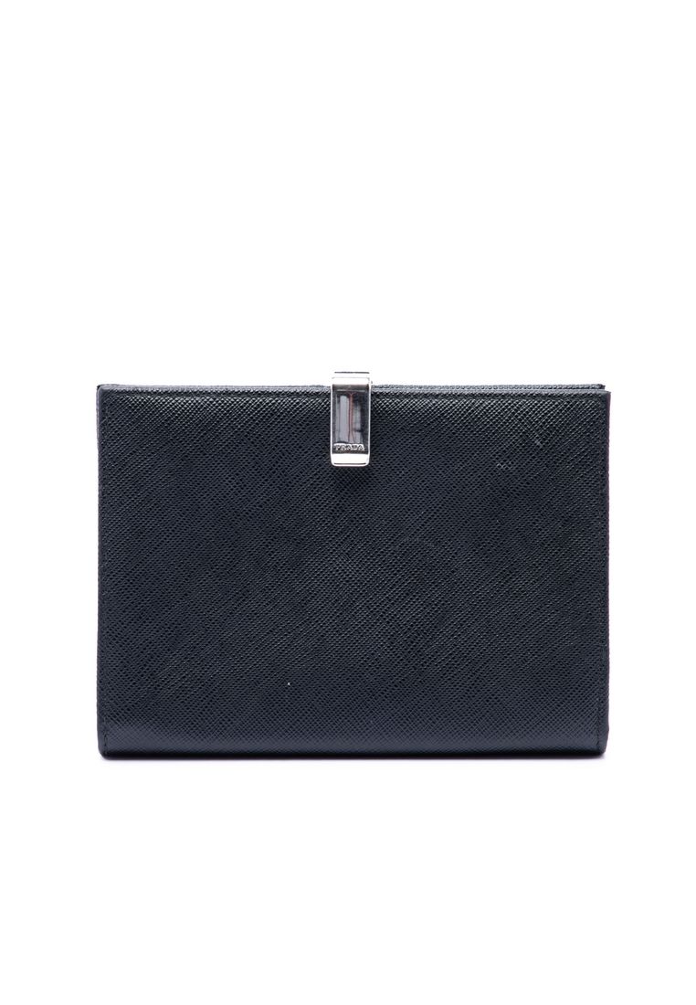 Prada Pre-Loved Prada Saffiano Bifold Small Wallet