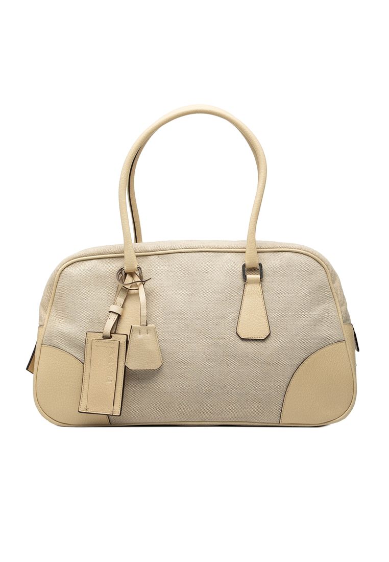 Prada Pre-Loved Prada Canvas Shoulder Bag