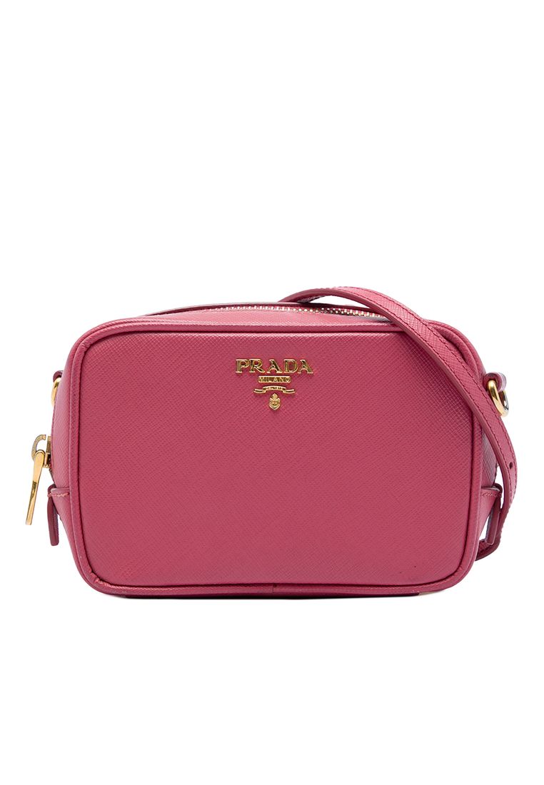 Prada Pre-Loved Prada Mini Saffiano Lux Camera Bag