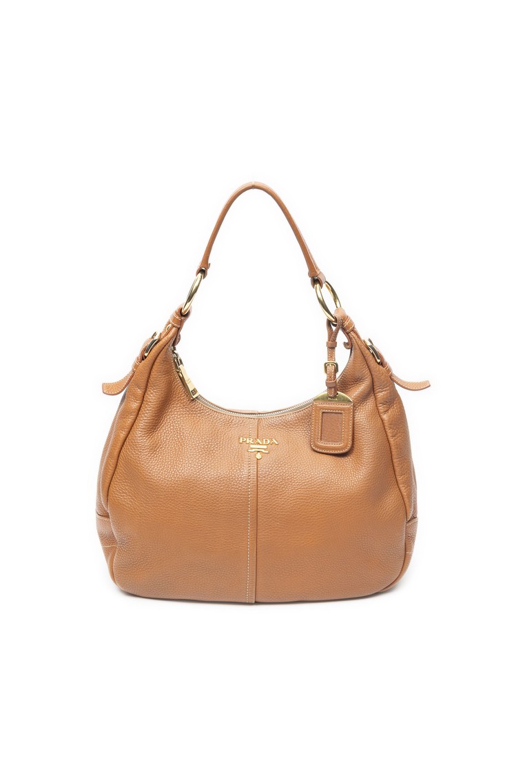 Prada Pre-Loved Zip Top Hobo