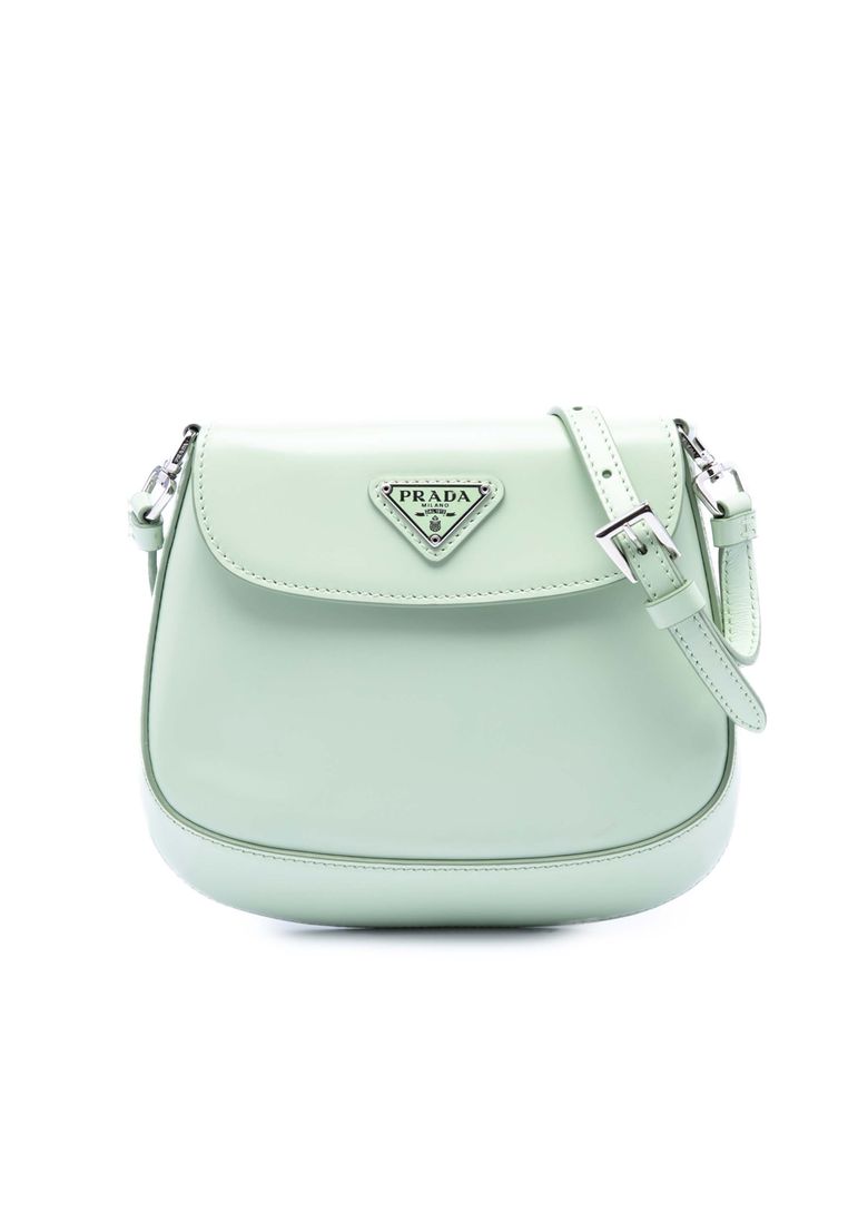 Prada Pre-Loved Prada Mini Brushed Leather Cleo Bag