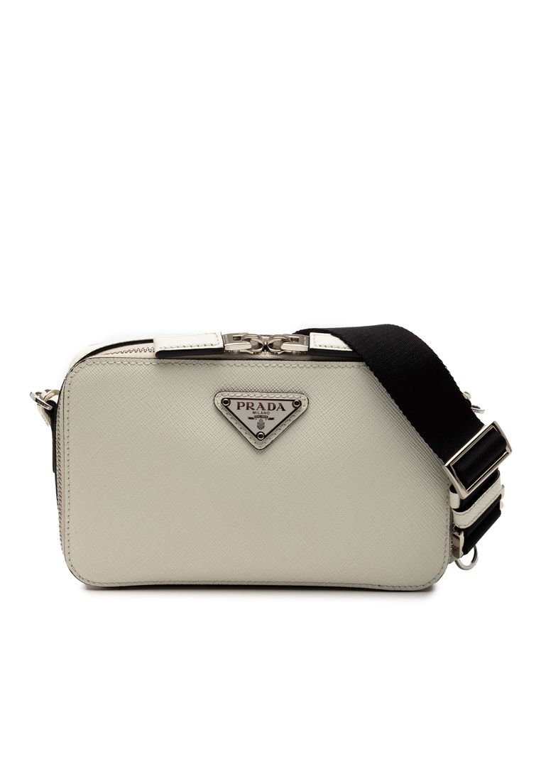 Prada Pre-Loved Prada Saffiano Brique Crossbody