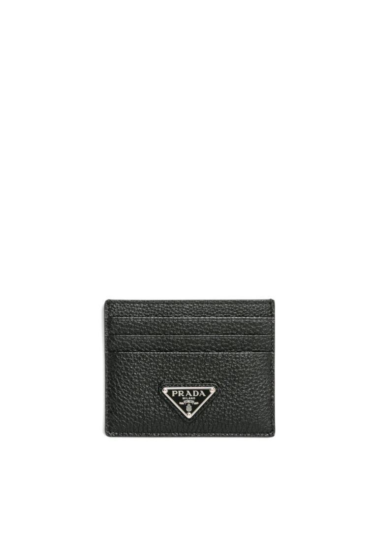 Prada Calfskin Leather Card Holder