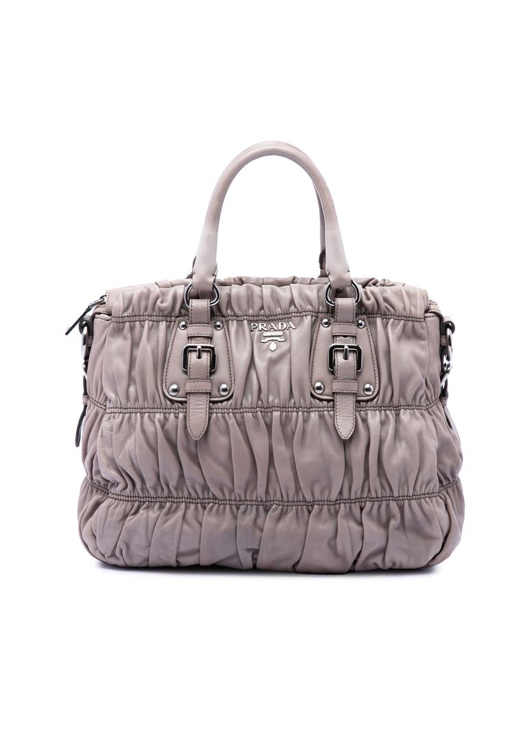 Prada Pre-Loved Prada Nappa Gaufre Satchel