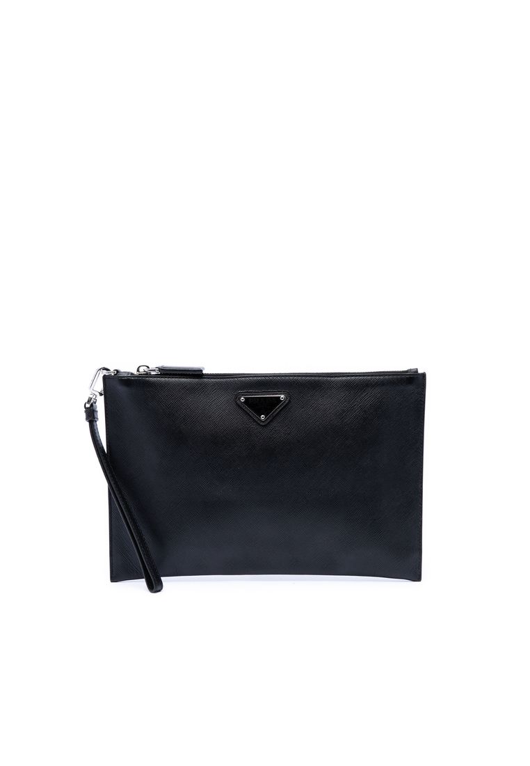 Prada Pre-Loved Prada Saffiano Wristlet Clutch
