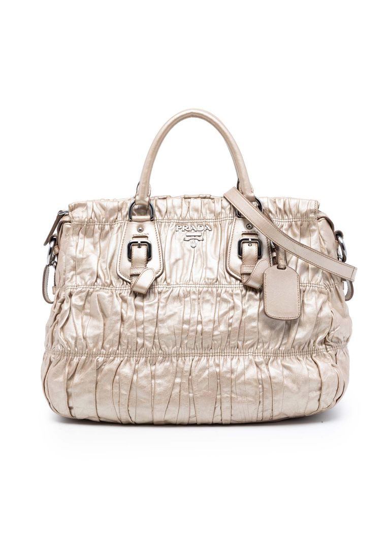 Prada Pre-Loved Prada Nappa Gaufre Satchel
