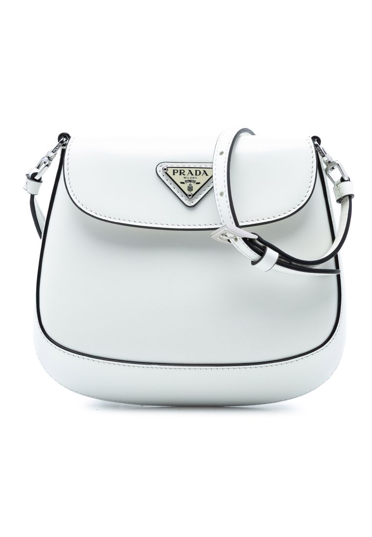 Prada Pre-Loved Prada Mini Brushed Leather Cleo Bag