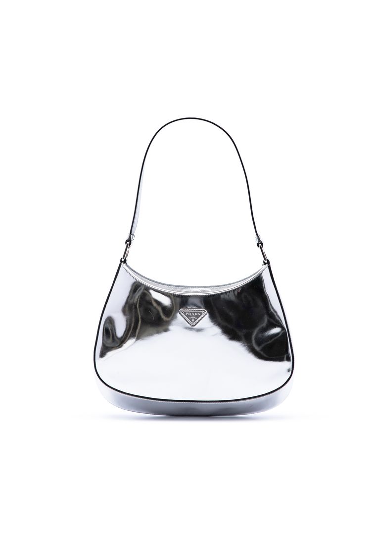 Prada Pre-Loved Prada Brushed Leather Cleo Shoulder Bag