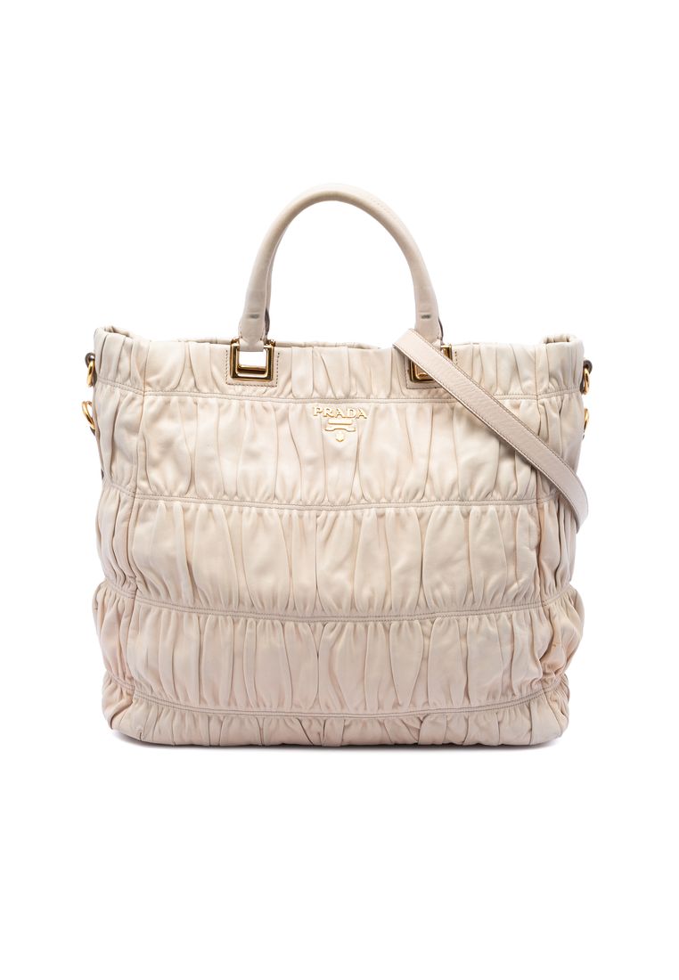 Prada Pre-Loved Prada Nappa Gaufre Satchel