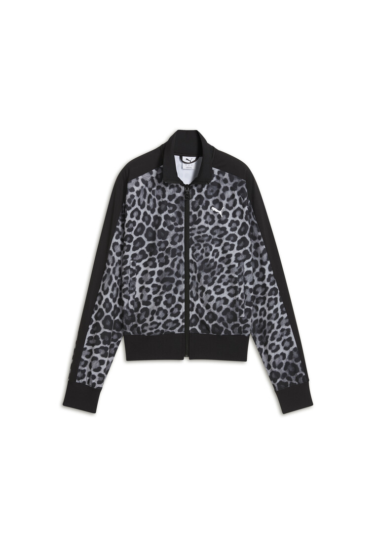 PUMA T7 LEO LUXE Women's All-Over Print Short Track Jacket