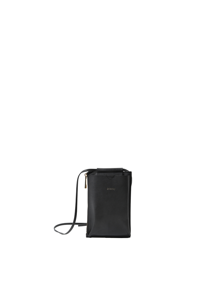 RABEANCO Strap Phone Pouch - Black