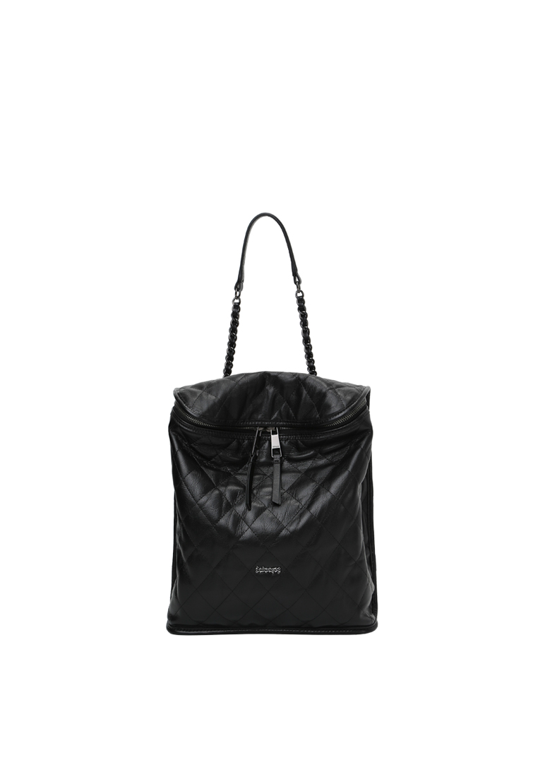 RABEANCO CUBE-II Chain Convertible Backpack - Black