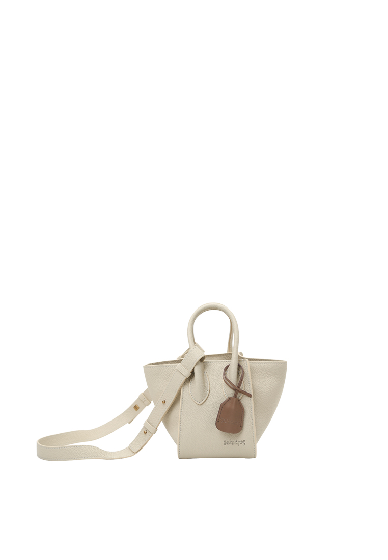 RABEANCO LU Mini Satchel - Cream Beige