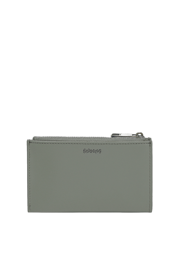 RABEANCO Zip Card Case - Grey
