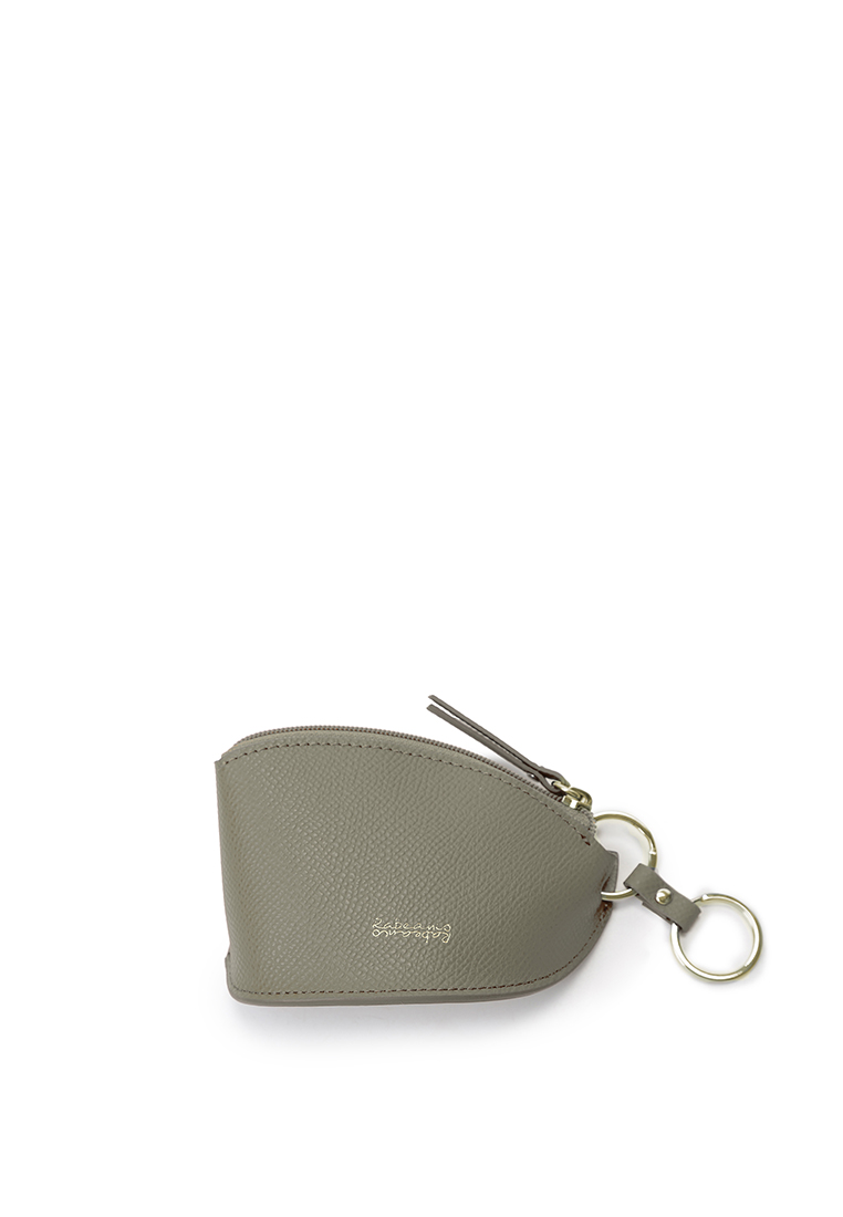 RABEANCO Zip Key & Card Case - Light Grey