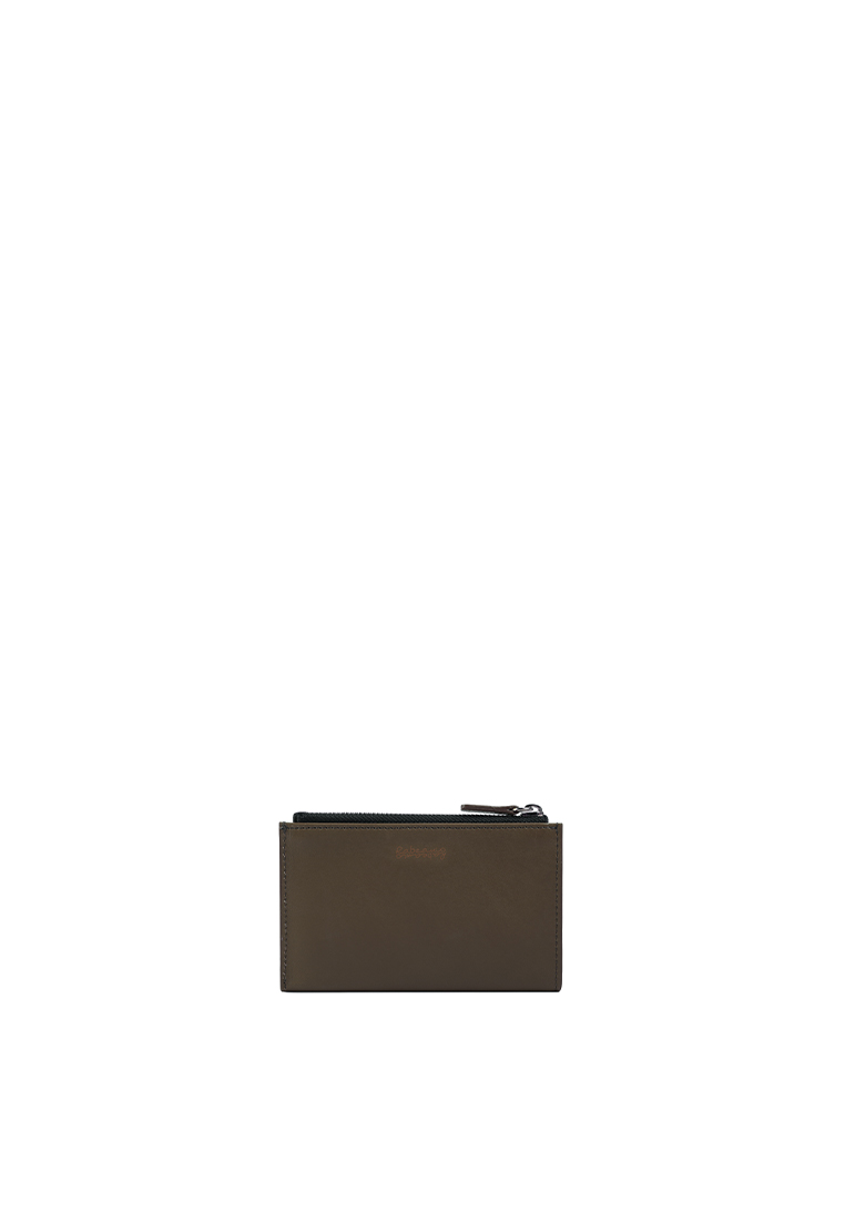 RABEANCO Zip Card Case - Cacao