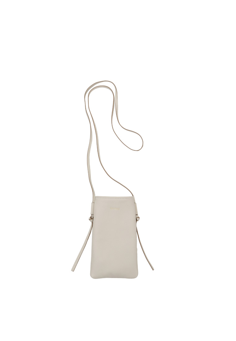 RABEANCO Strap Phone Pouch - Cream Beige