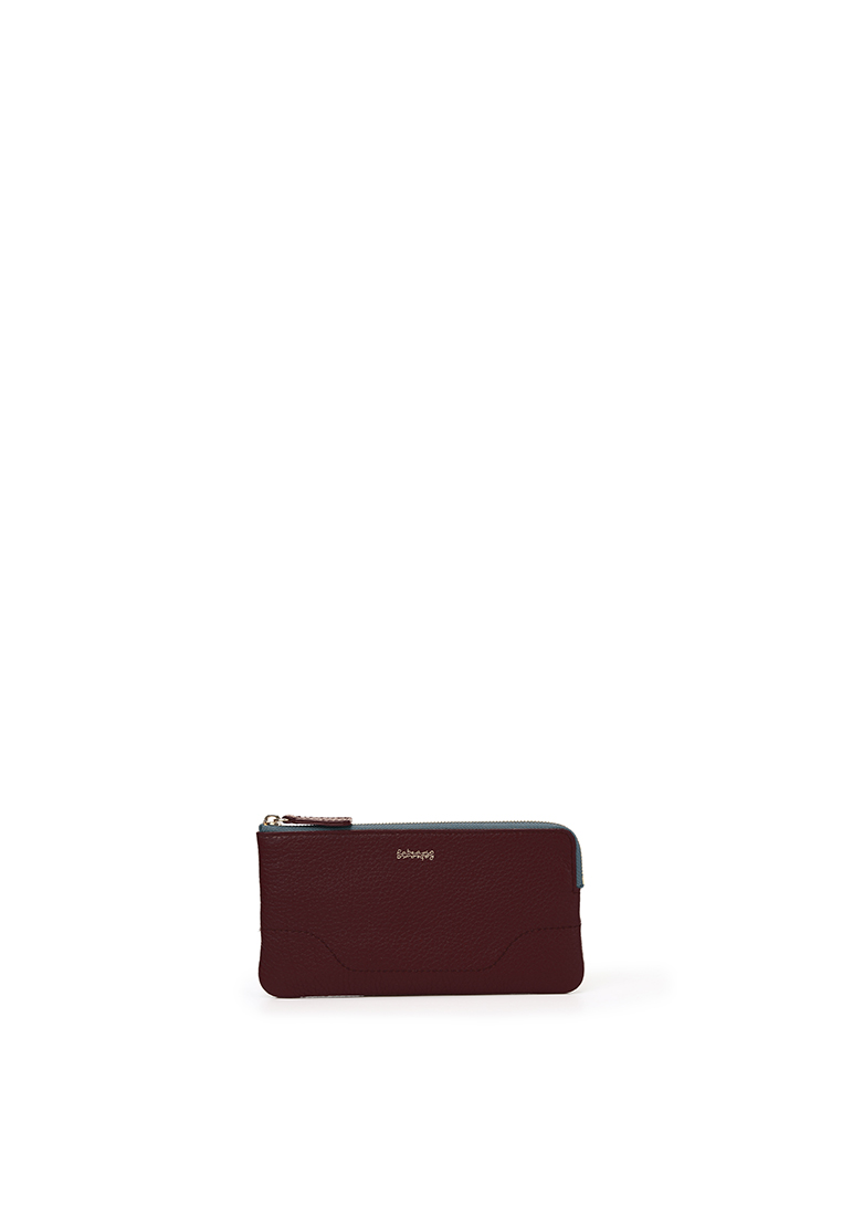 RABEANCO Zip Pouch - Burgundy