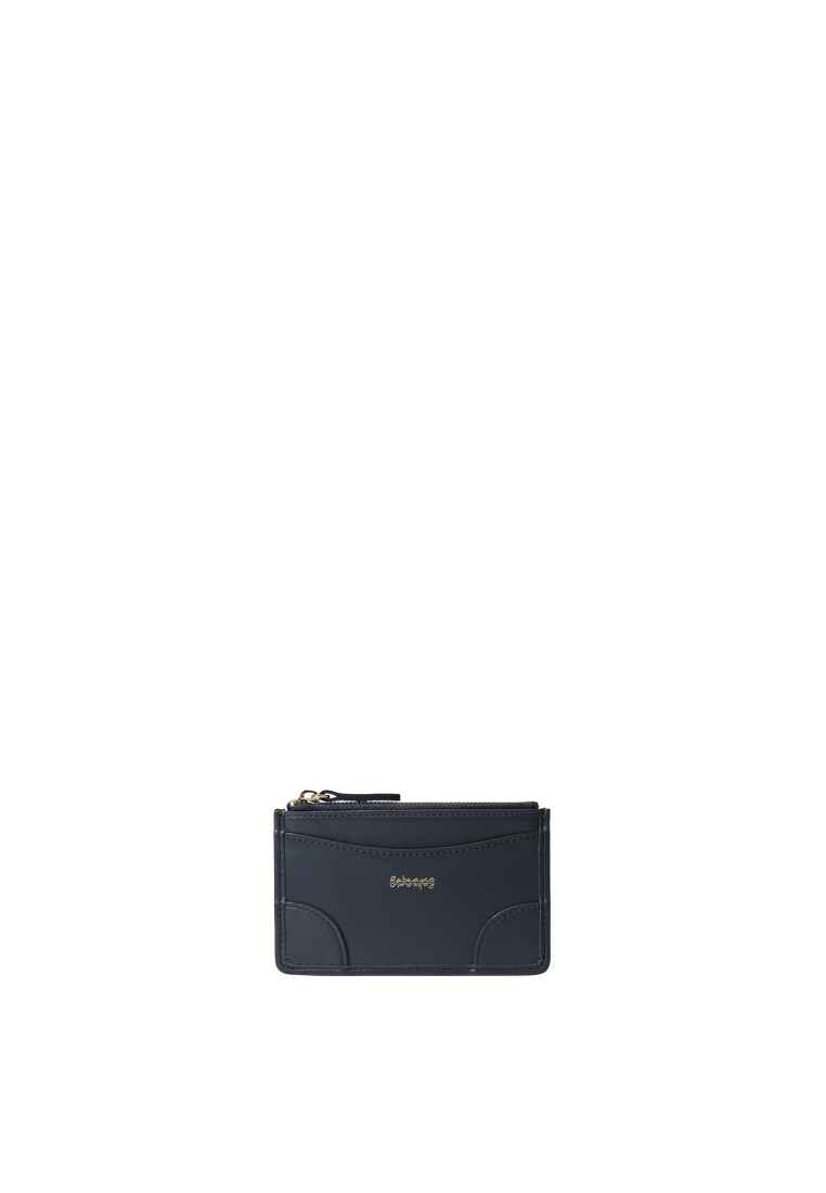 RABEANCO Zip Card Case - Navy