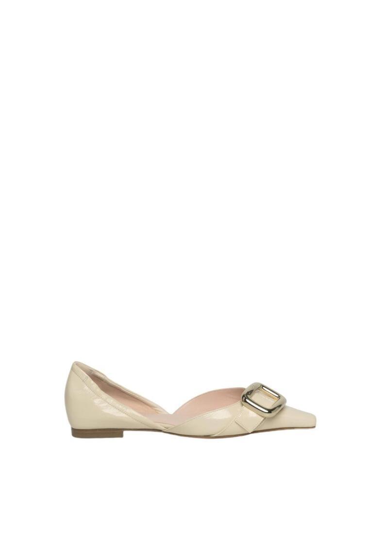Roger Vivier Calfskin Leather Flats
