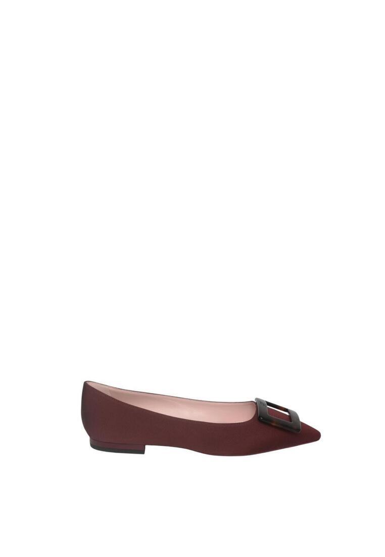 Roger Vivier Gommettine Ballerinas In Grosgrain Flats