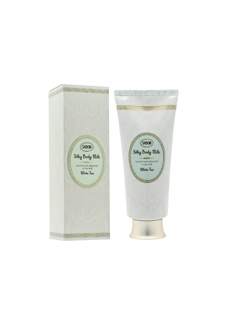 Sabon SABON Silky Body Milk Tube White Tea (200ml) 200ml