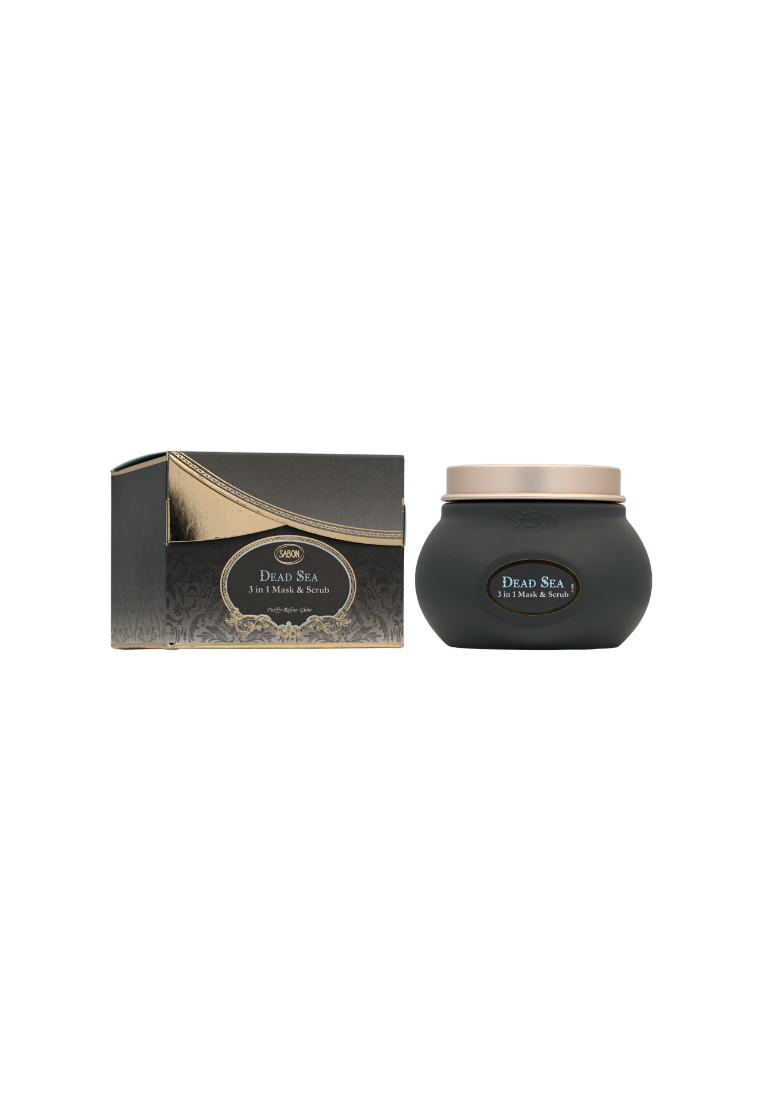 Sabon Sabon Dead Sea 3-in-1 Mask & Scrub (200ml)