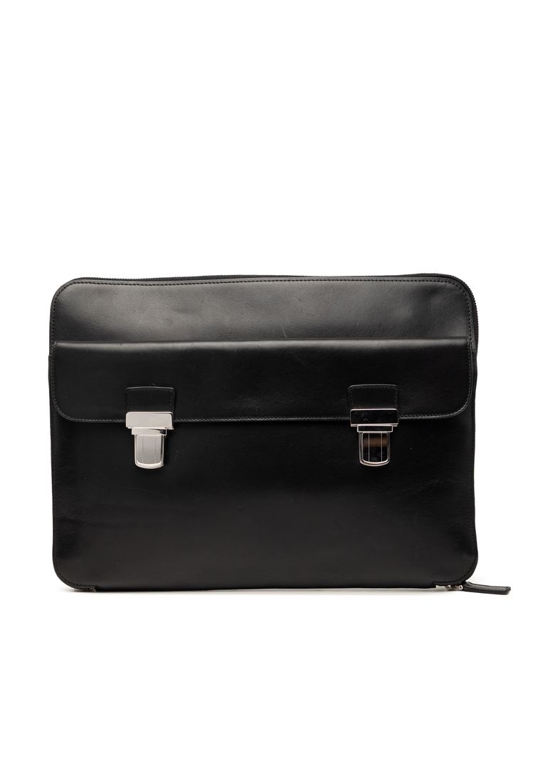 SAINT LAURENT Pre-Loved Saint Laurent Leather Clutch