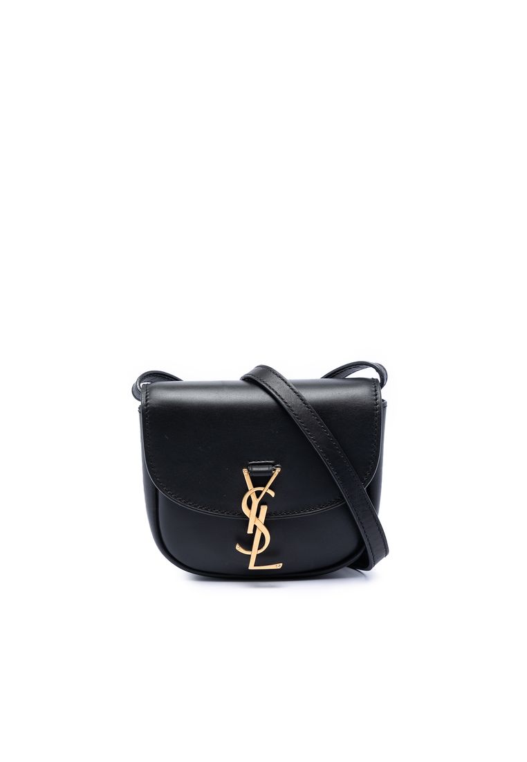 SAINT LAURENT Pre-Loved Saint Laurent Small Leather Monogram Kaia Crossbody