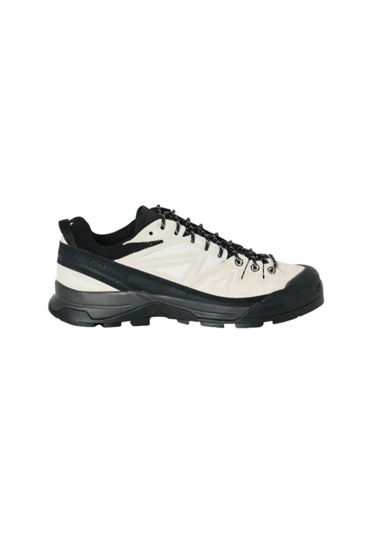 Salomon X-Alp Low 皮革運動鞋 戶外鞋 地球黑/深綠