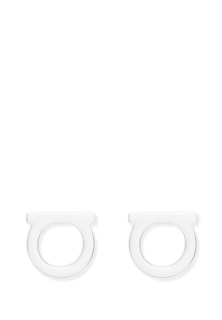 Salvatore Ferragamo Brass Stud Earrings