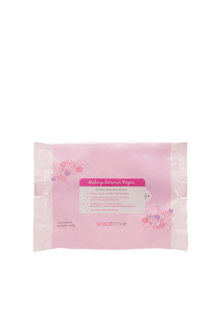 sasatinnie sasatinnie Makeup Remover Wipes 25pcs